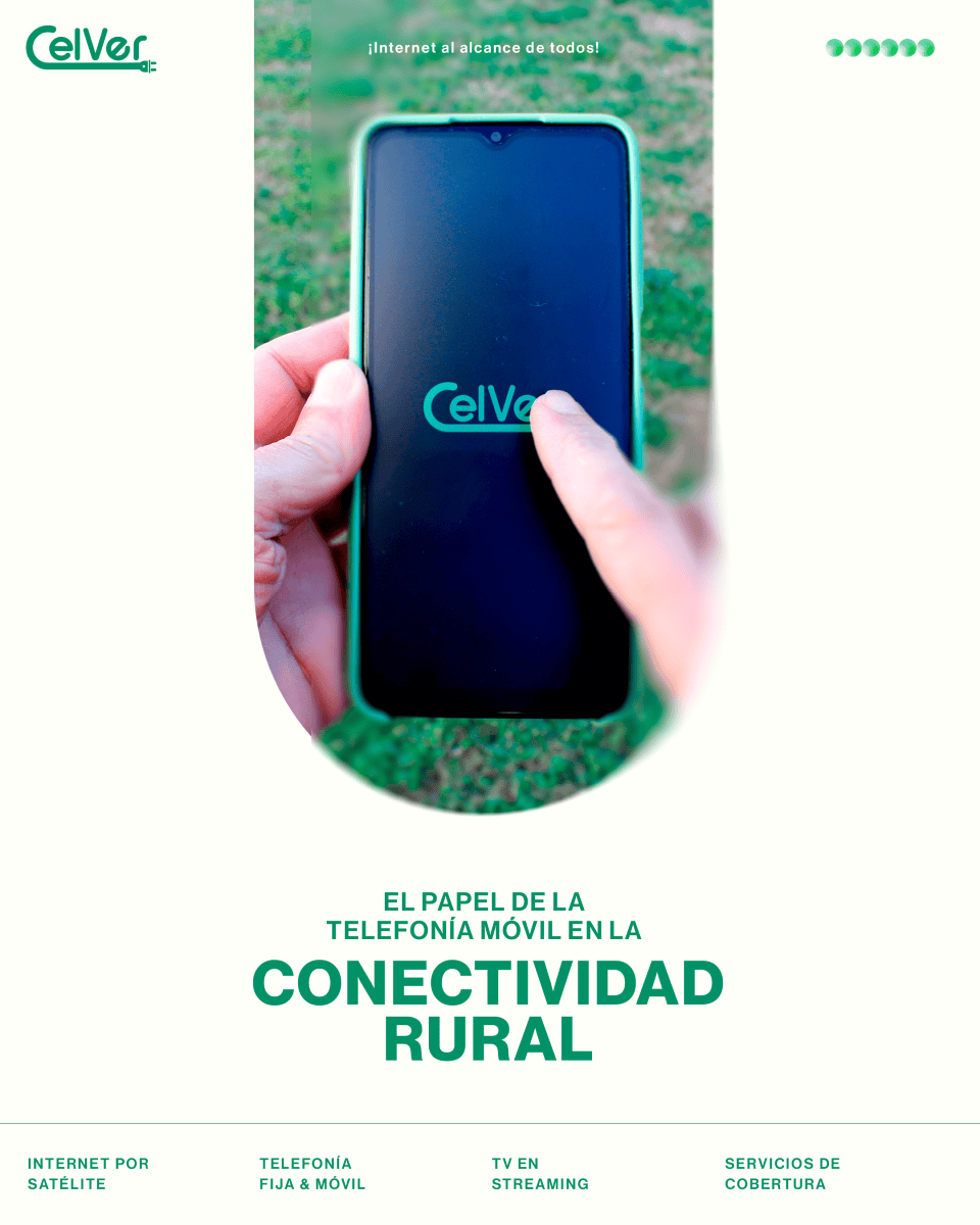 El papel de la telefonía móvil en la conectividad rural