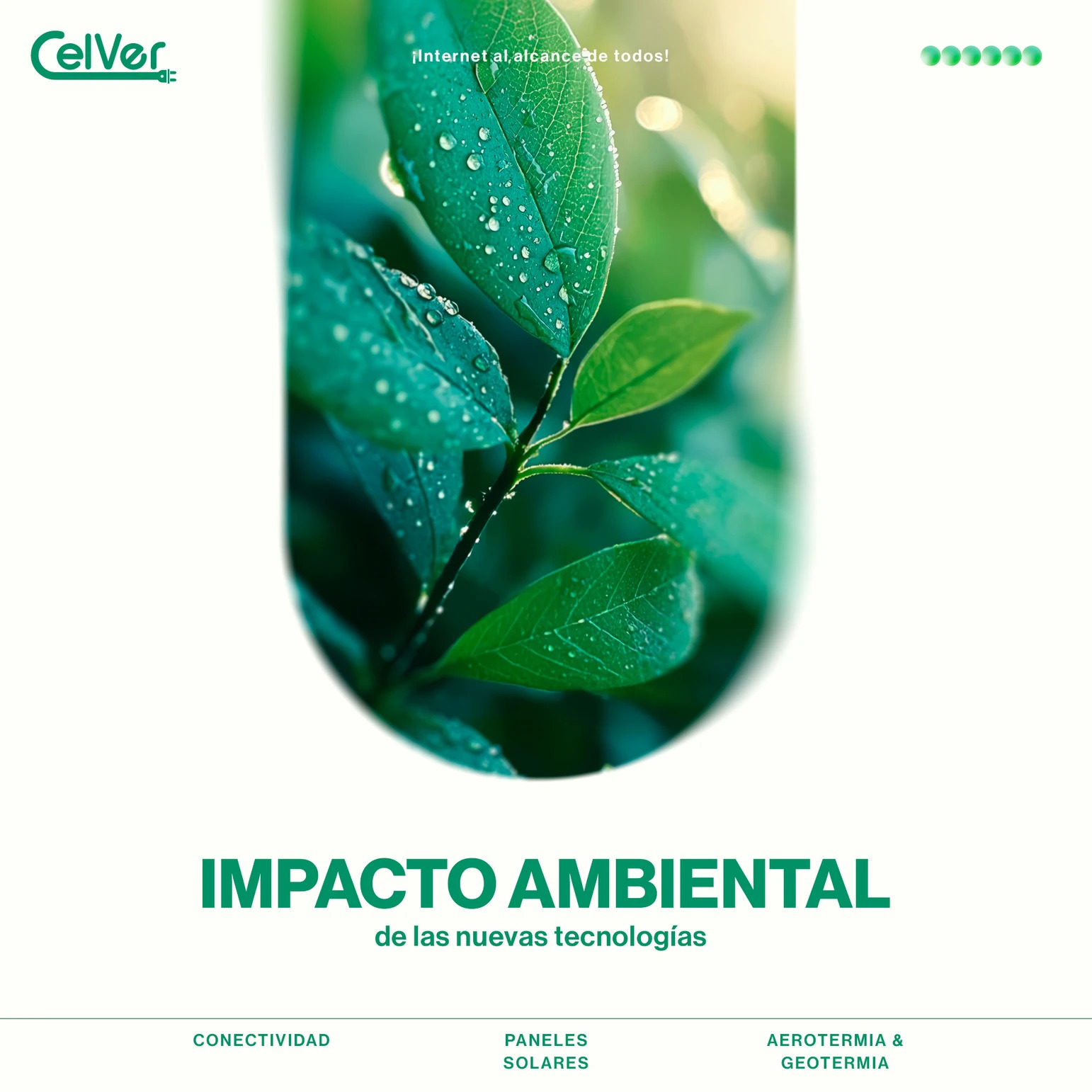 Impacto ambiental de las nuevas tecnologías