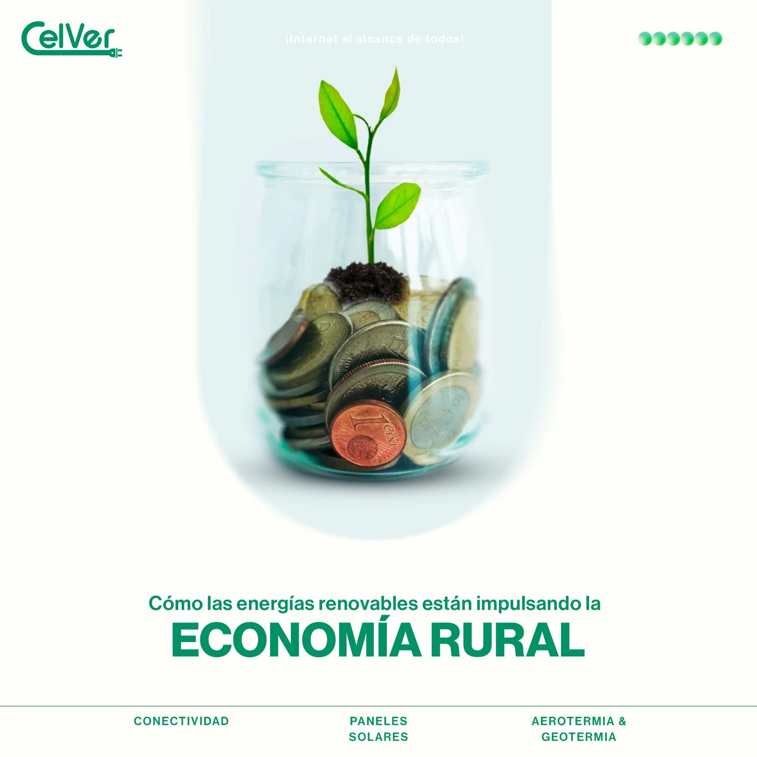 Cómo las energías renovables están impulsando la economía rural