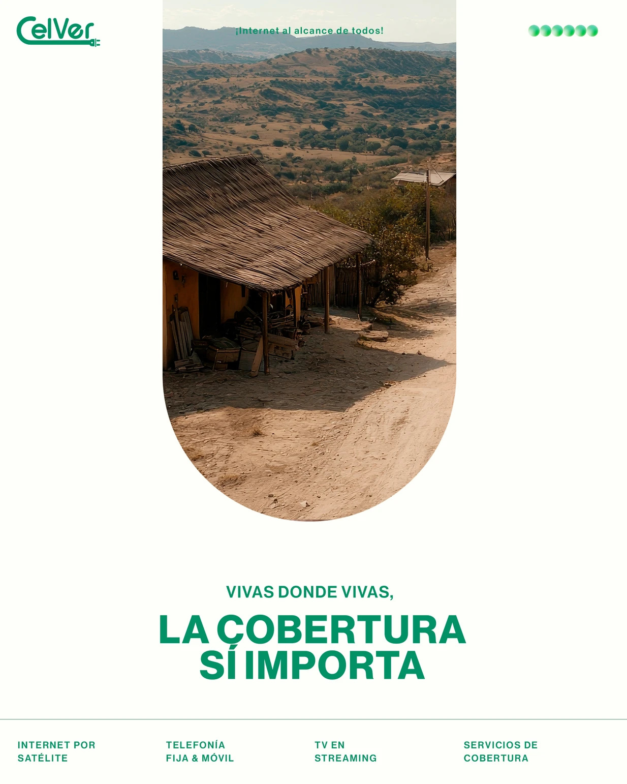 Vivas donde vivas, la cobertura sí importa